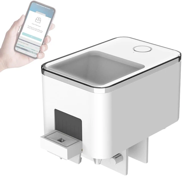 WiFi Automatic Fish Feeder for Aquarium Auto Fish Food Dispenser for Fish Tank