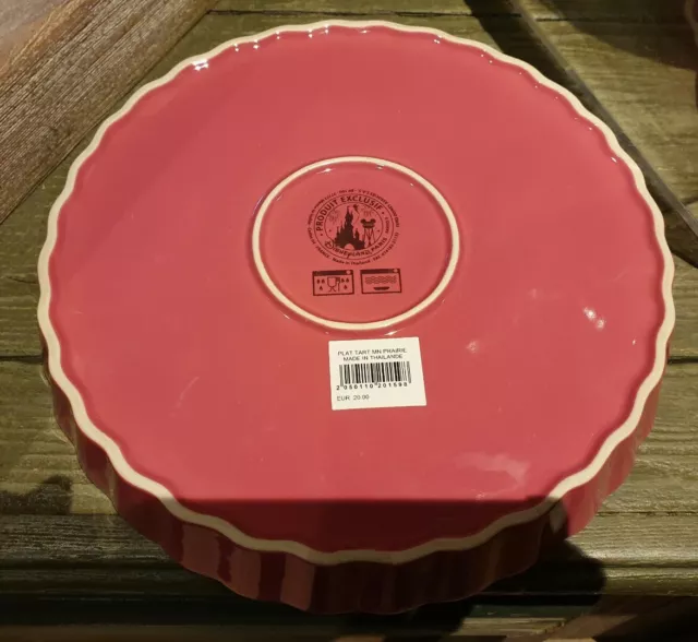 PLAT TARTE / Pie dish / Kuchenform  MINNIE PRAIRIE / Meadow Disneyland Paris 2