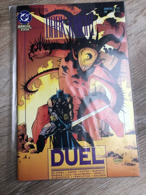 Batman - Legends of The Dark knight Annual 1991 Duel