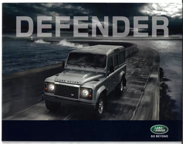 Land Rover Defender 2011-12 Export Markets Sales Brochure In French