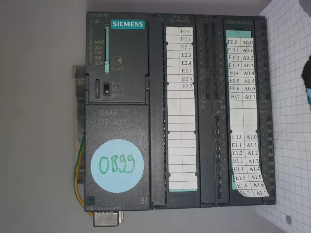 Siemens Typ-Simatic S7 - CPU313C Prozessor 6ES7 313-5BG04-0AB0 (OB99)