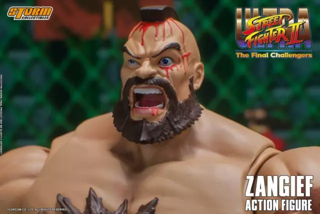 Storm Collectibles 1/12 Ultra Street Fighter II Zangief Scale Action Figure USA