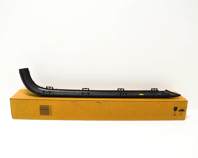Rear Bumper Trim Molding Set Fit For BMW E30 Euro Late Plastic