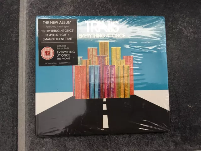 Travis Everything At Once Cd/Dvd New/Sealed