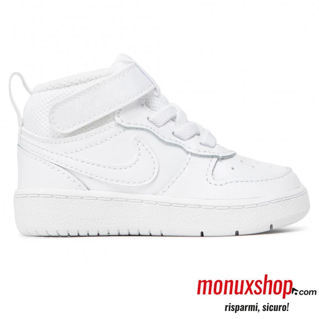 Scarpe Nike Court Borough Scarpe Bambino Unisex Sneakers Alte Scarpe Sportive