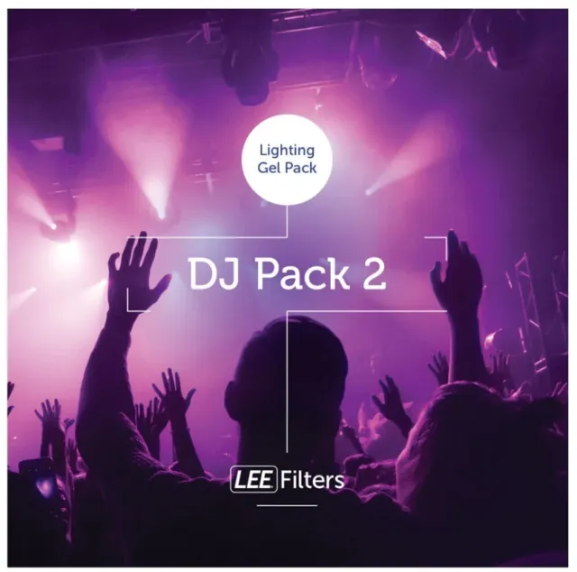 Paquete de 2 geles de iluminación Lee Filters DJ