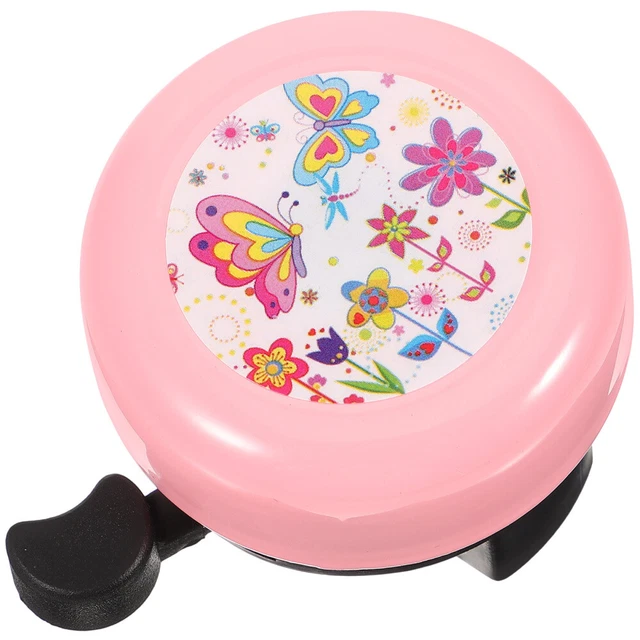Pink Bicycle Bell And Handlebar Stock Photo - Image Of Shiny, Bicycle