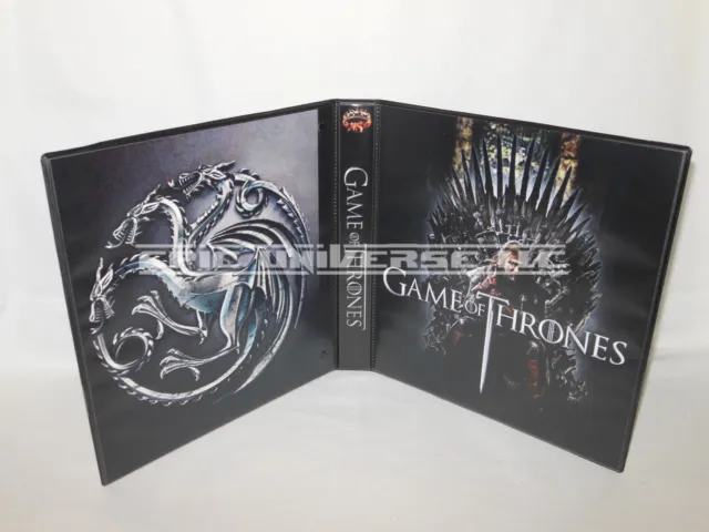 Custom Made 2012 Rittenhouse Game of Thrones Season 1 Trading Card Album Binder