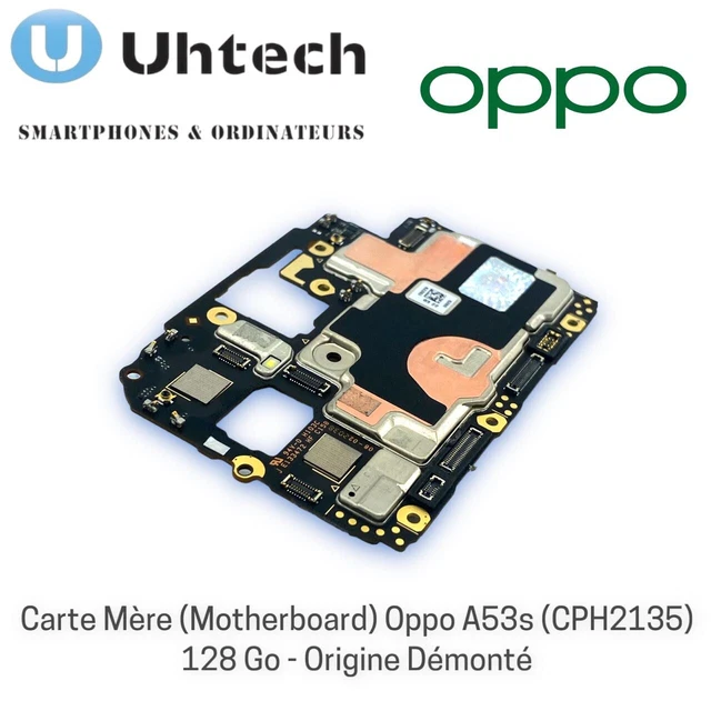 CARTE MÈRE (MOTHERBOARD) Oppo A53s (CPH2135) 128 Go - Origine Démonté ...
