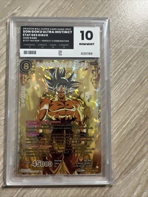 CARTE DRAGON BALL Super Card Game BT23-140 GDR france-FR