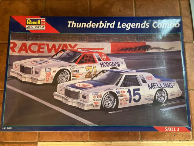 Revell Monogram Thunderbird Legends Combo 1:24 Scale Complete
