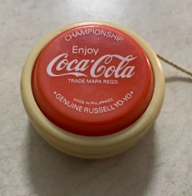 Coca Cola Genuine Russel Championship yoyo Made in Philippines