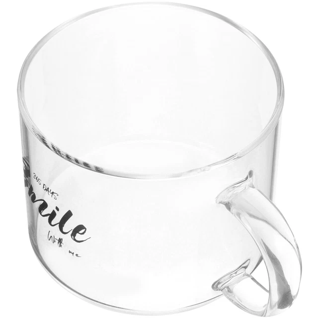 Set 4 Piattini In Vetro Trasparente Rotondi MAGICLULU - Per Tè, Caffè, Dessert, Decorazione