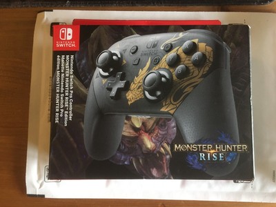 manette nintendo switch pro - edition monster hunter rise