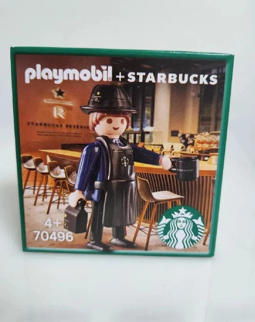 PLAYMOBIL X STARBUCK Buddy Set édition limitée, 7 figurines + plaque