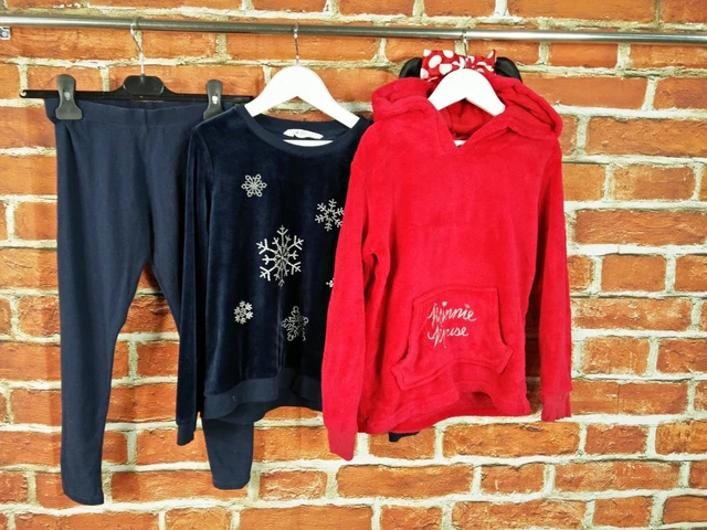 Pacchetto Ragazze Età 8-9 Anni Next H&M Disney Maglione Leggings Minnie Mouse 134Cm