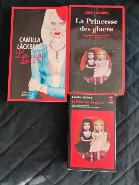 Lot De   4 Livres  Camilla Lackberg  Babel Noirs Actes Sud