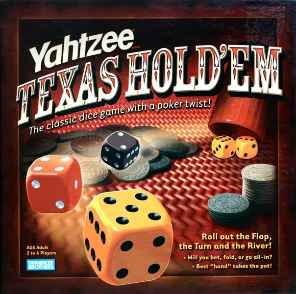 Yahtzee Texas Hold 'Em Dice Poker Game Hasbro Parker Brothers