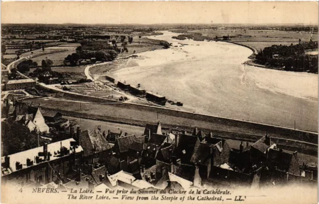 CPA AK NEVERS La Loire Vue prise du Sommet du Clocher de la Cathédrale (457026)