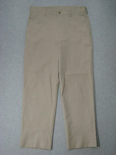 SL15440 **PGA TOUR** STRAIGHT LEG POLYESTER GOLF PANTS 32x30 (msr 32"x29") BEIGE