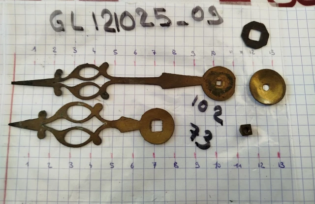ASSORTIMENT DE 144 GOUTTES DE PENDULE DE PARIS ACIER