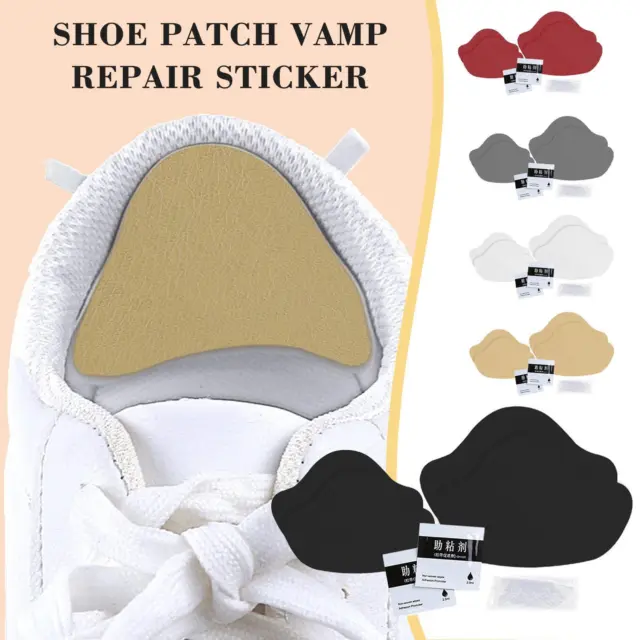 Sneakers Heel Repair Patch Self Adhesive Shoe Heel Frayed Patch Hole X2I5