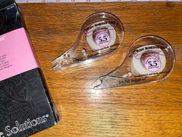 ^Dress And Lingerie Tapes With Dispenser  X  2      barely used any at all
