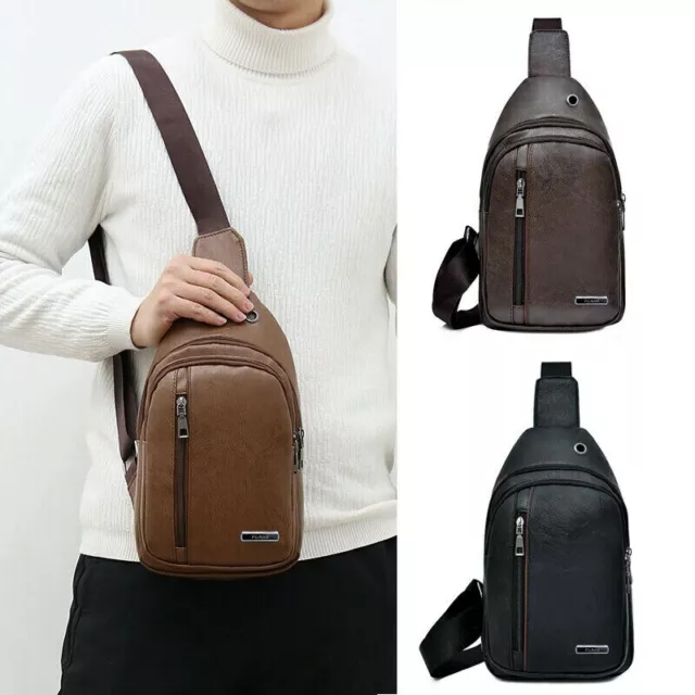 Mochila bandolera para hombre, bandolera, bandolera, mochila de viaje con