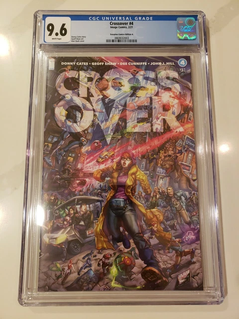 Crossover 4 Quah variant CGC 9.6, Image Comics