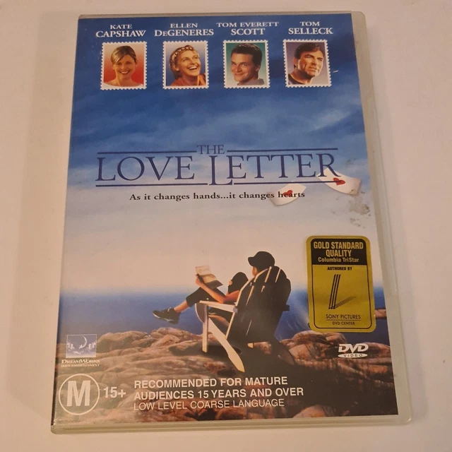 The Love Letter 1999 DVD Region 4 PAL VGC Ellen DeGeneres - Free POST
