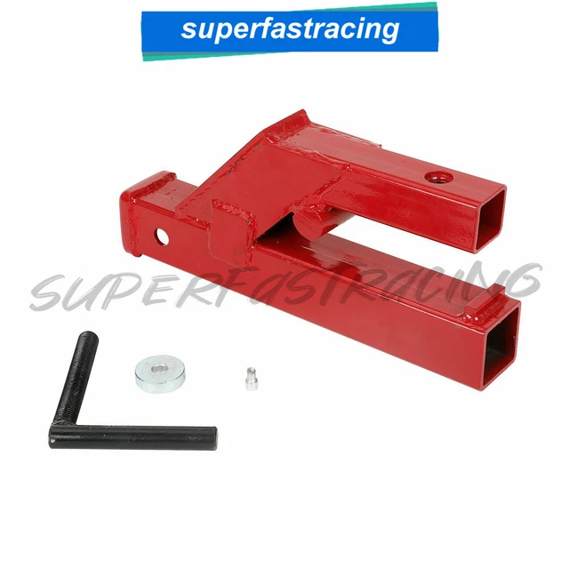 2& TRACTOR BUCKET Clamp On Trailer Hitch Receiver Deere Bobcat Ball