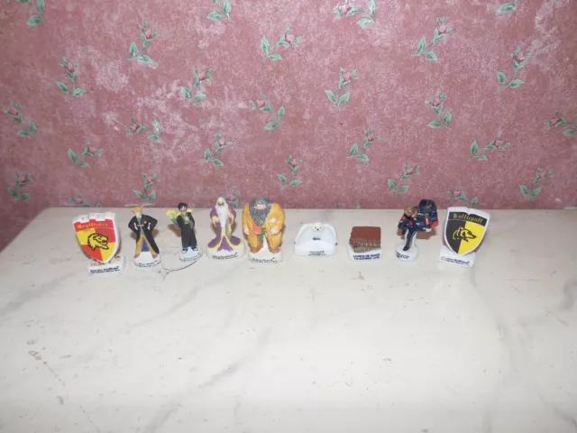 9 x Nostalgie Porzellan-Figur-Harry Potter-Hogwarts-Puppenhaus-Puppenstube