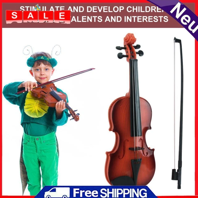 Acoustic Violin Toy Adjustable String Simulation Musical Instrument Practice Toy