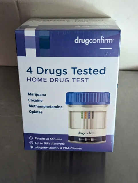 Confirmación de drogas 1 prueba de drogas en el hogar probada con drogas 99% precisión (MARIHUANA) NUEVA EN CAJA