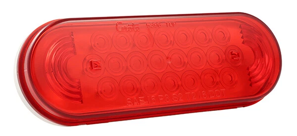 Grote SuperNova, LED Oval, Stop/Tail/Turn Lamp Red 53962