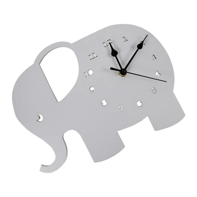 Horloge 3d Horloge De Décoration Murale Horloge Numérique 3d Cloche Silencieuse