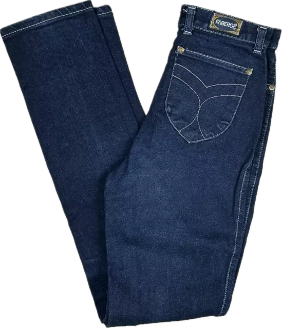 Faberge 1980's High Waisted Slim Ladies Jeans - Hard to find! - Suit Size 8/9