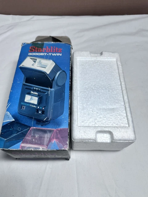 Vintage Starblitz 200 A Quick Slave Electronic Flash Unit inc