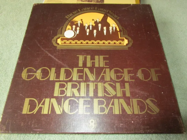 The Golden Age of British Dance Bands 1925-1939 8x Vinyl LP Box Set