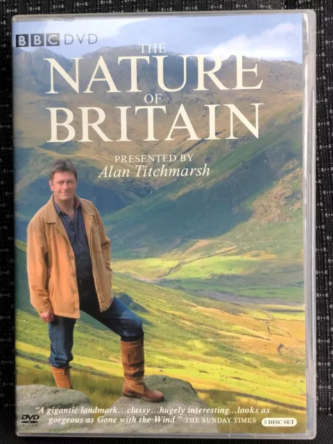 The Nature of Britain - 3 DVD Set. Complete Alan Titchmarsh BBC Series. Freepost