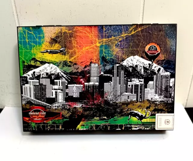 30 Day Sale Only Available At The Smoking Cave Denver CO "Zino" Wood Cigar Box