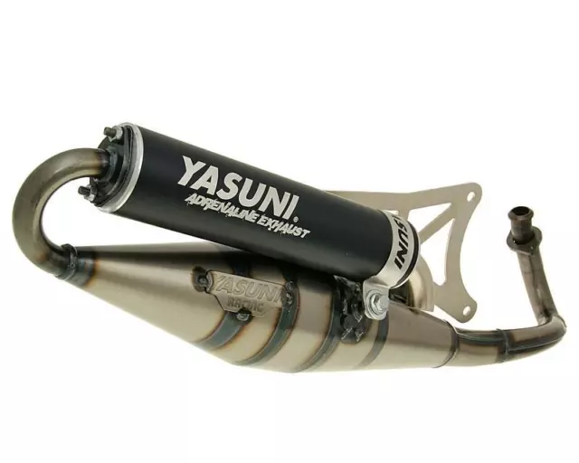 Gilera DNA 50 2T LC Yasuni Z Exhaust Black Silencer