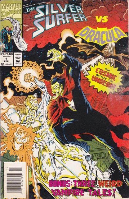 Silver Surfer vs. Dracula #1 (Newsstand) VF; Marvel | we combine shipping