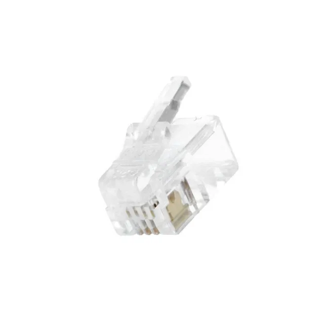 5X MHRJ114P4CR Stecker RJ11 PIN: 4 System: 4p4c IDC,Klemmverbindung MH CONNECTOR