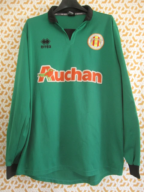 Rc Lens Old School: maillot auchan 1987-1988 porté de dos n°1 - Remplaçant