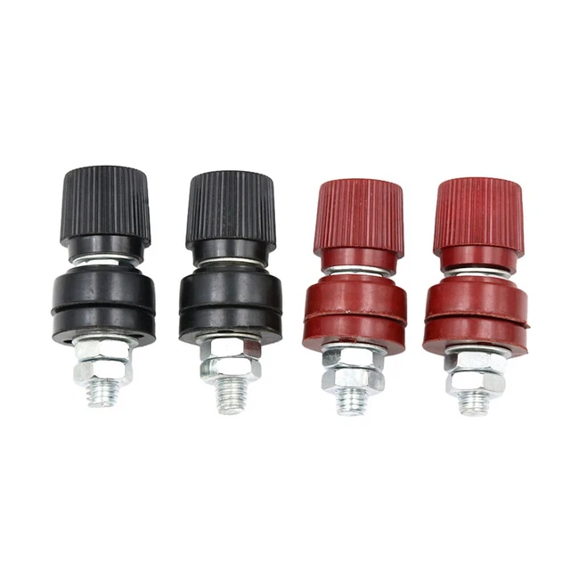 PRAKTISCHE 6 MM Isolierte Klemme Stromanschluss 4er Pack Für