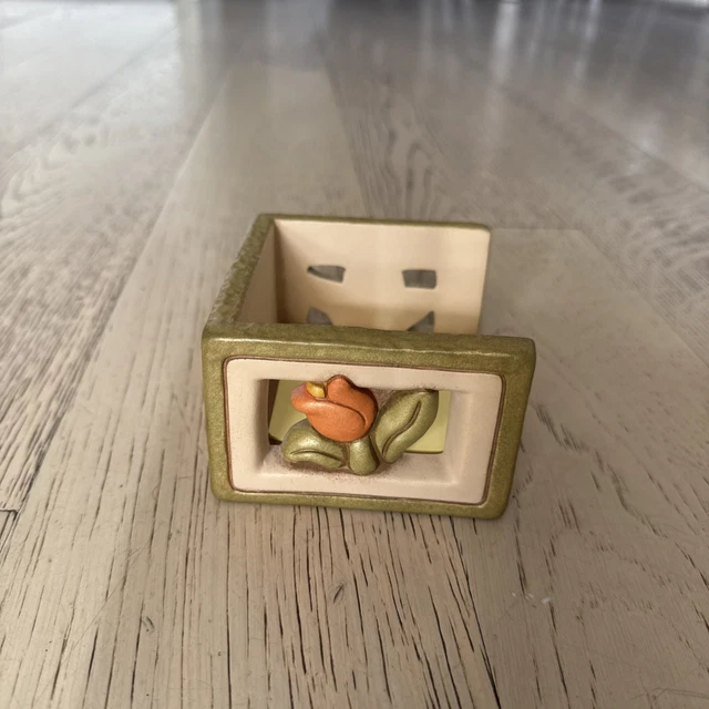 THUN - Porta Ovattine - Ceramica - Linea Elegance - 12,9x8,2x10,5 H Cm - 9