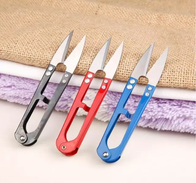 3pcs Embroidery Sewing Snips Thread Cutter Scissors Nipper Thrum Yarn