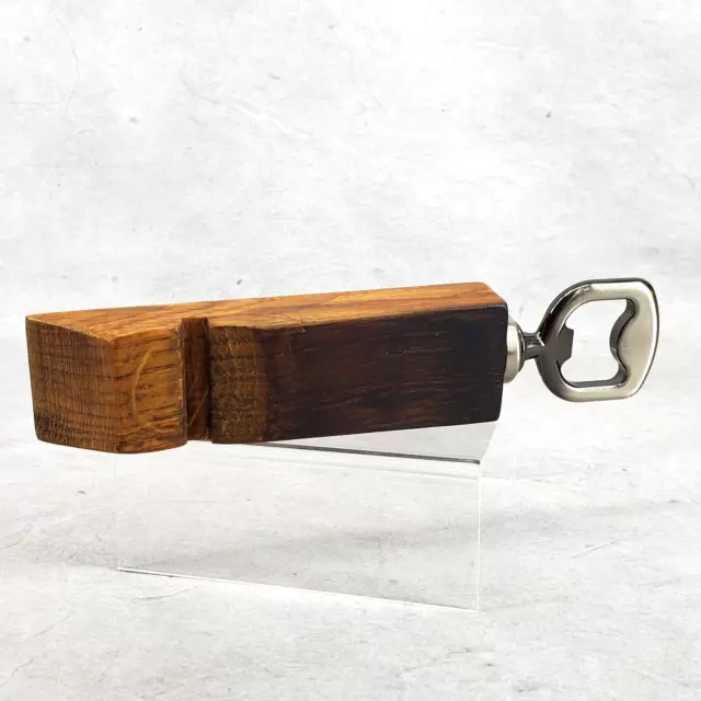 Oak Whisky Barrel Stave Bottle Opener Handmade