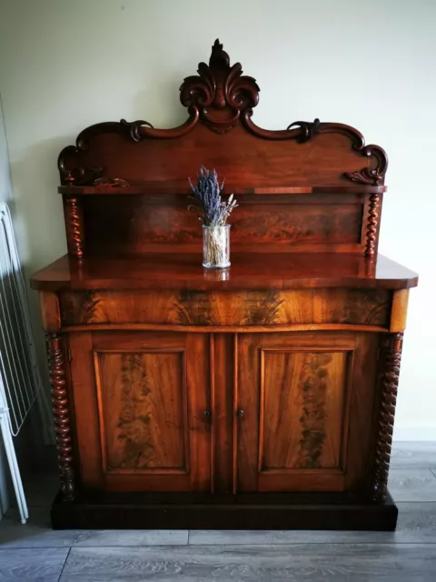 Antique Victorian chiffonier (sideboard)